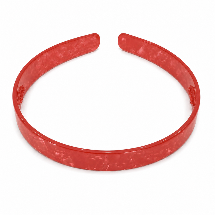 WS Cellulose Acetate Headband Pearl 1.5cm - Watermelon - Hero