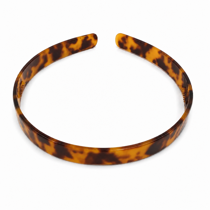 WS Cellulose Acetate Headband Tortoise 1.5cm - Classic Tortoise - Hero