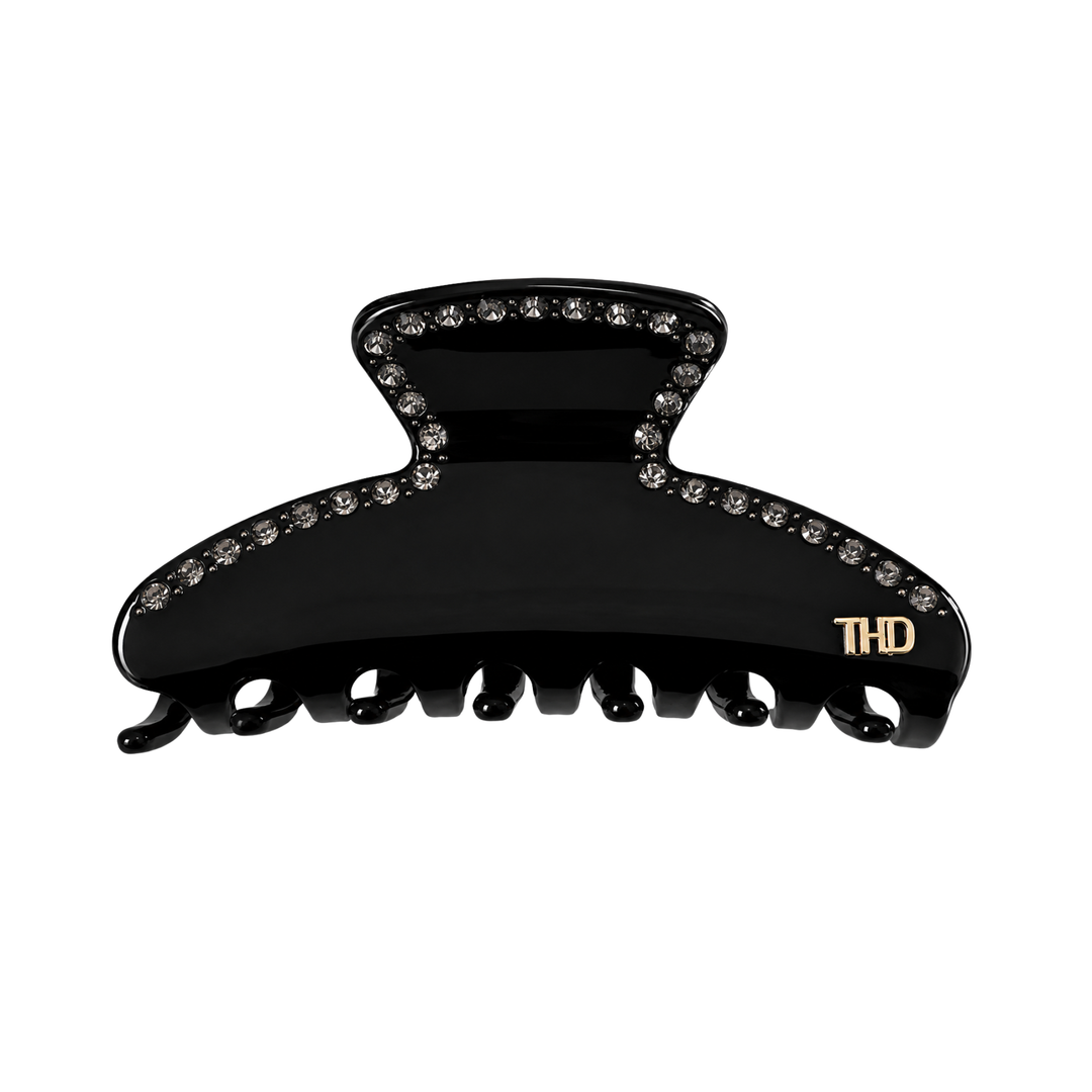 WS Mary Acetate Large Hairclaw - Black - Hero