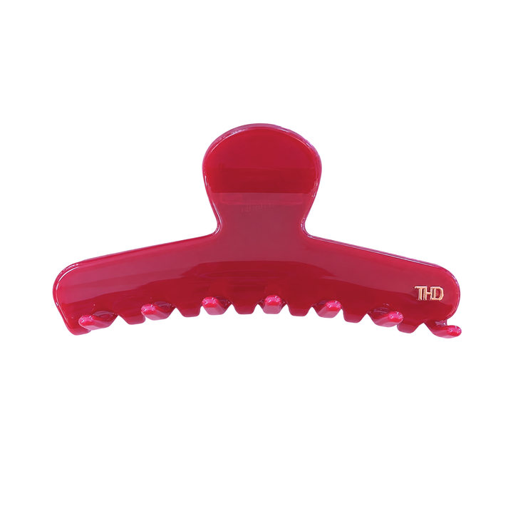 WS Cellulose Acetate Line Hair Claw 11.5cm Gelato - Viva Magenta - Hero