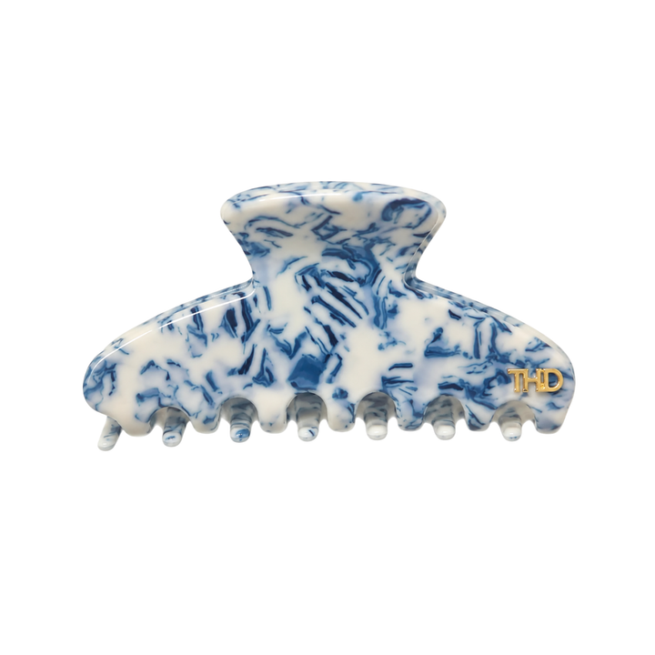 WS Cellulose Acetate Large Hairclaw Pattern - Mykonos - Hero