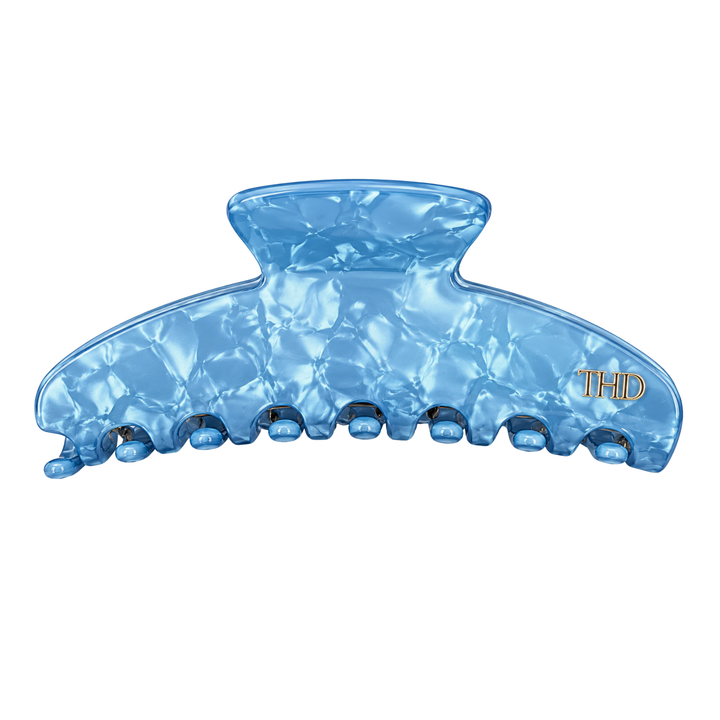 Cellulose Acetate Oversized Hair Claw Pearl - Blue - Hero
