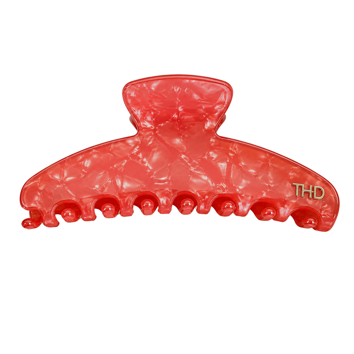 Cellulose Acetate Oversized Hair Claw Pearl - Watermelon - Hero