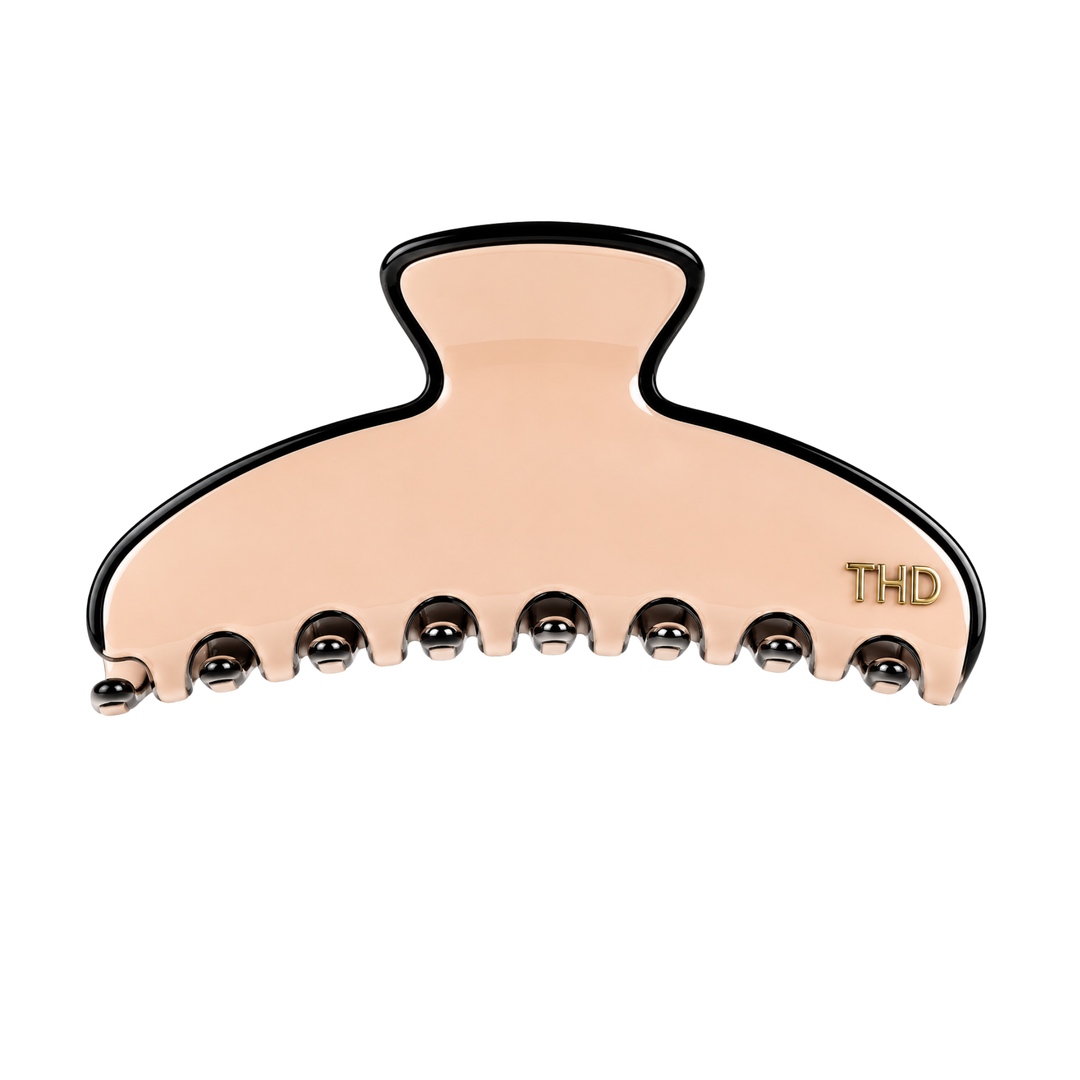 Cellulose Acetate Oversized Hair Claw Trim - Chanel Pink - Hero