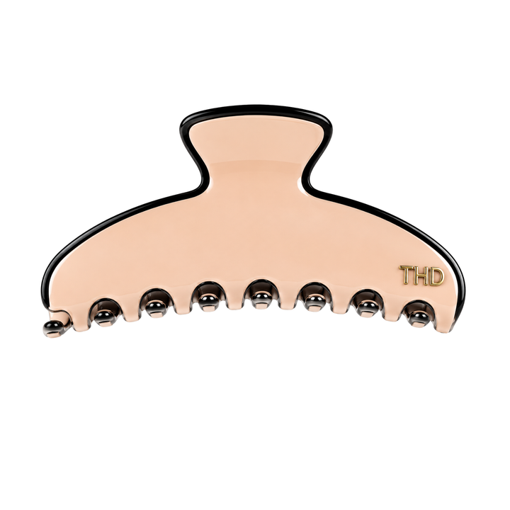 Cellulose Acetate Oversized Hair Claw Trim - Chanel Pink - Hero