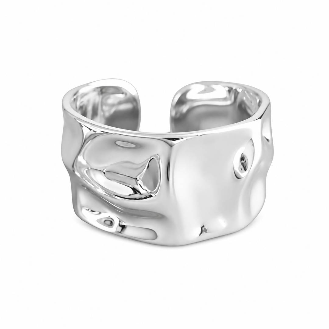 WS Cuff Ring - Silver - Hero