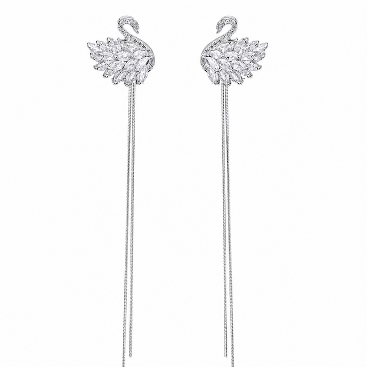WS Cygnet Earrings - Crystal - Hero
