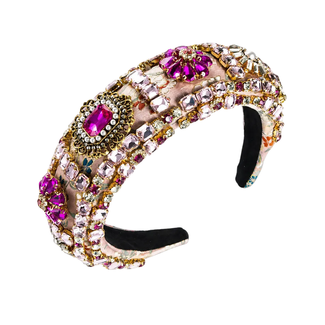 Dianthe Encrusted Statement Headband - Hero