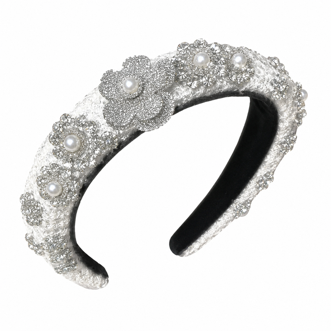 WS Elisha Statement Headband - White