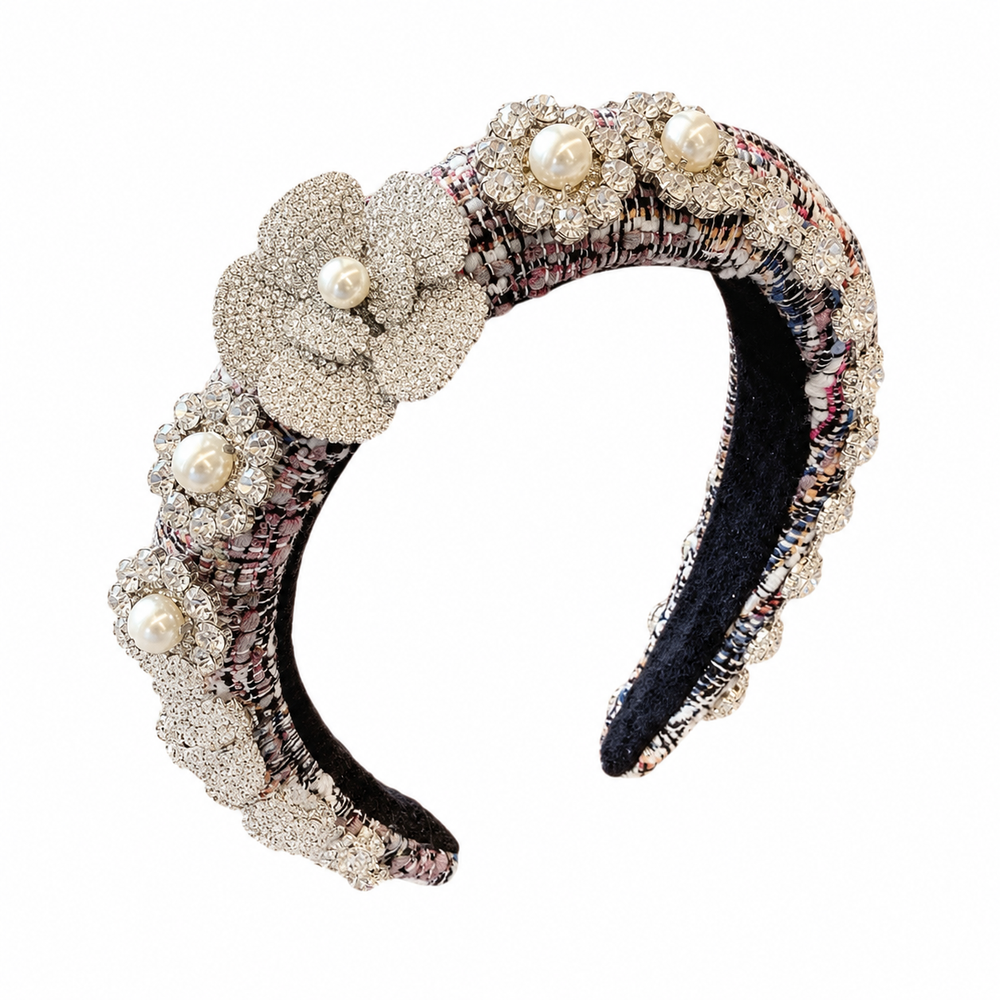 WS Elisha Statement Headband - Rainbow