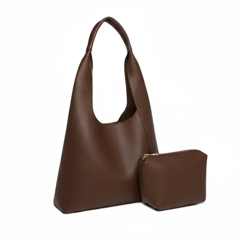 WS Ella Vegan Hobo Bag - Chocolate