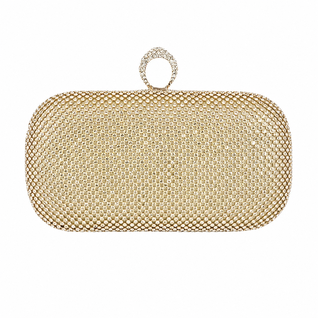 WS Eloise Clutch Bag - Gold - Hero