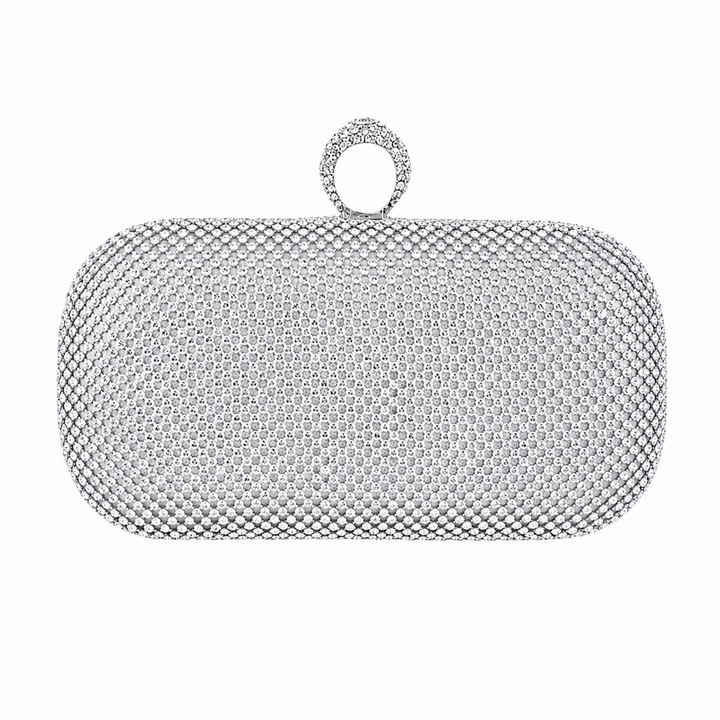 WS Eloise Clutch Bag - Silver - Hero