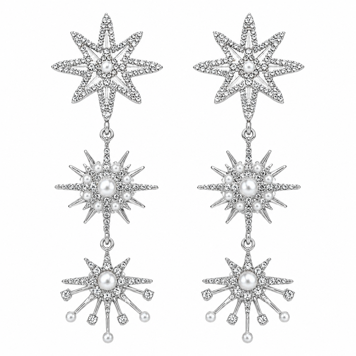 WS Fireworks Earrings - Silver - Hero