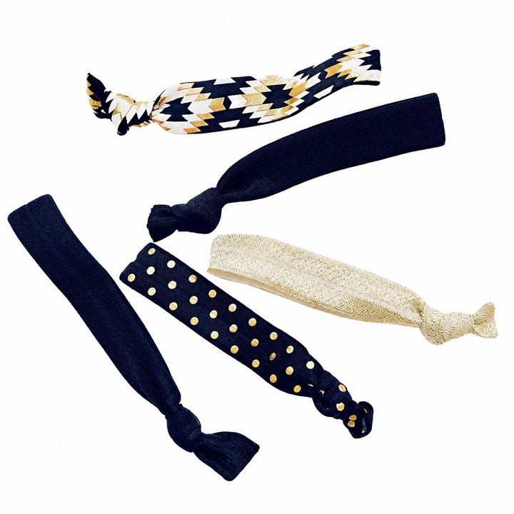 WS - Foil Hair Ties - Nightlife
