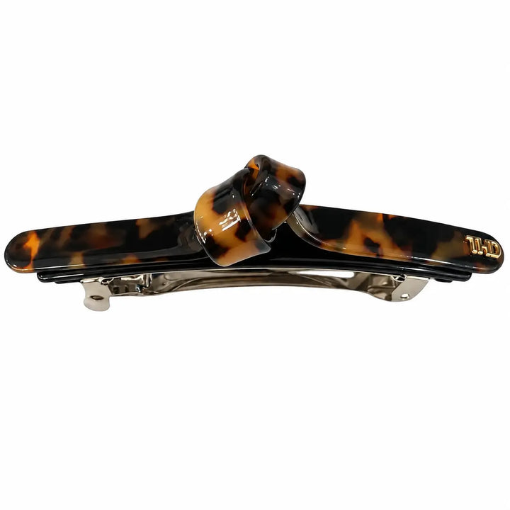 Cellulose Acetate Contour Barrette Tortoise