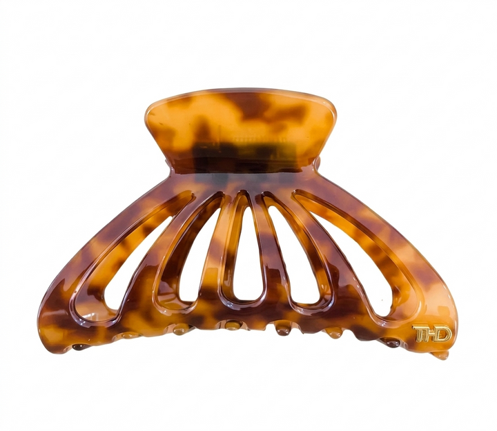 Large Premium Acetate Cutout Hair Claw Tortoise Tania Hird Designs