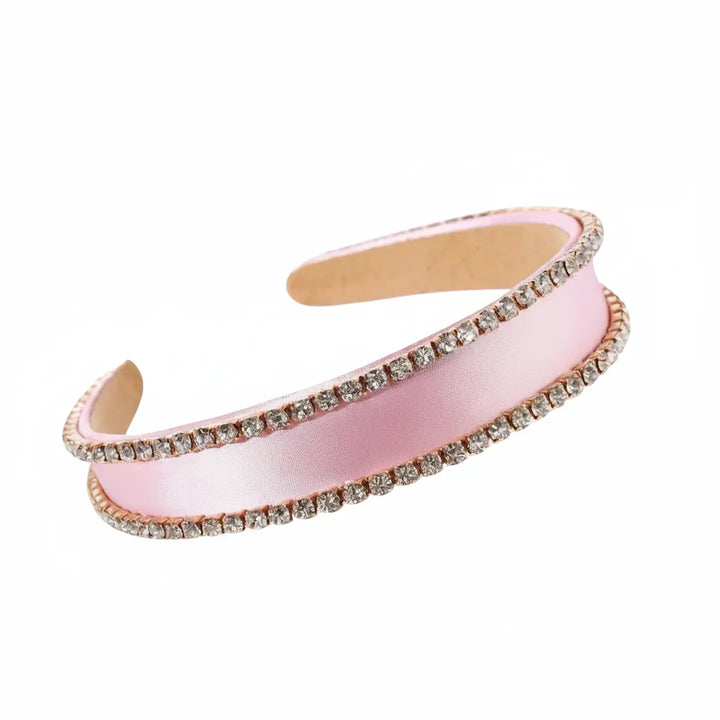 Satin Crystals Statement Headband Tania Hird Designs