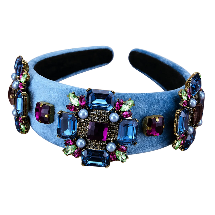 WS - Statement Headband Dolce - Dolce Blue - Hero