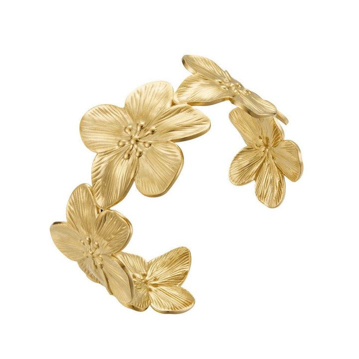 WS Hibiscus Bracelet - Gold - Hero