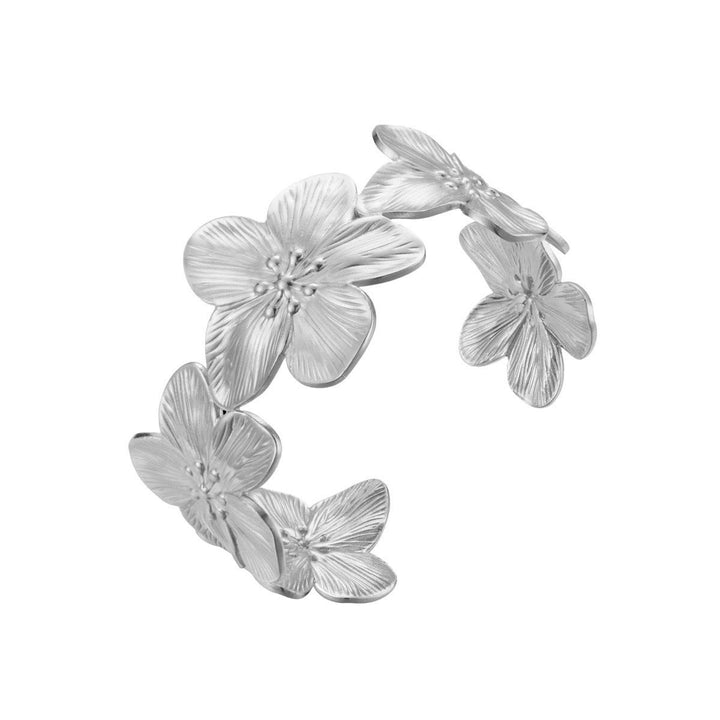 WS Hibiscus Bracelet - Silver - Hero