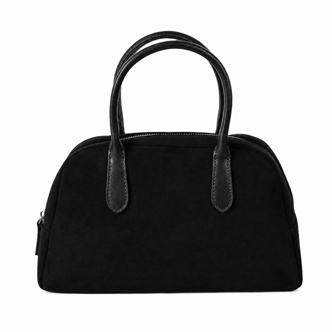 WS Houston Suede Bag - Black