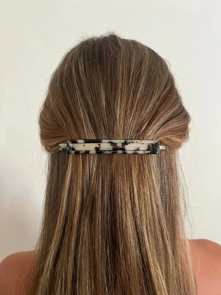 Linear Acetate Barrette -  Light turtle HairFlairAus by THD
