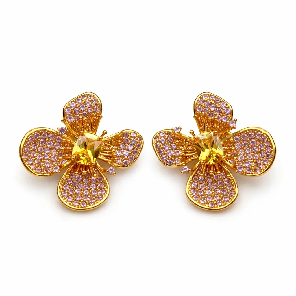 WS Isabella Bloom Earrings Tania Hird Designs