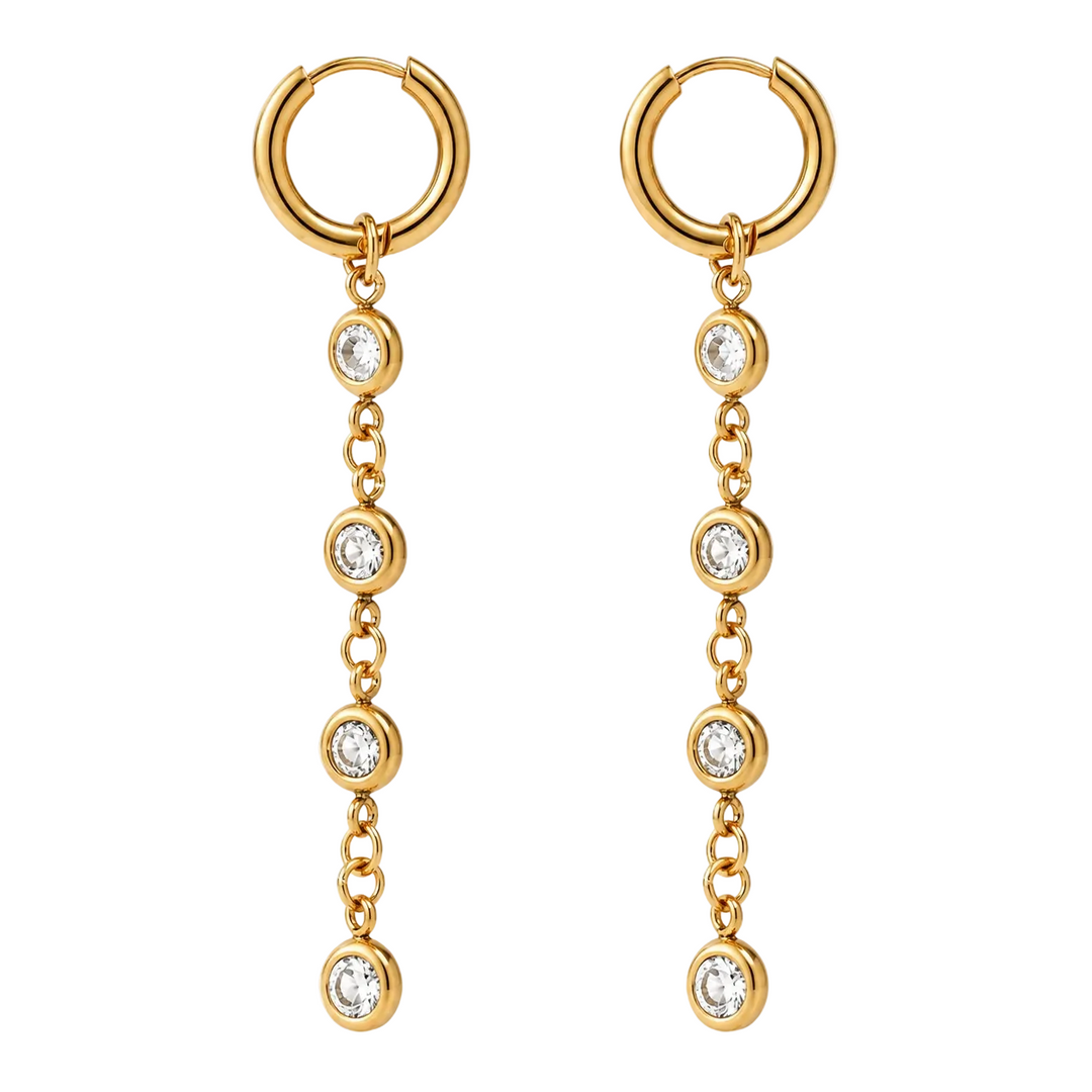 WS Josephine Crystal Earrings - Hero