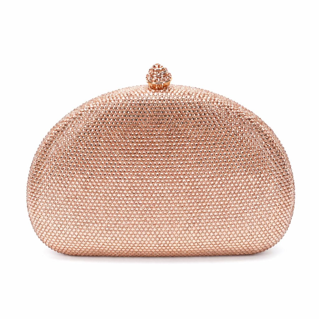 WS Katrina Premium Clutch Bag - Rose Gold