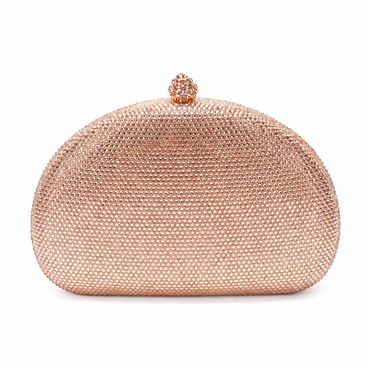WS Katrina Premium Clutch Bag - Rose Gold