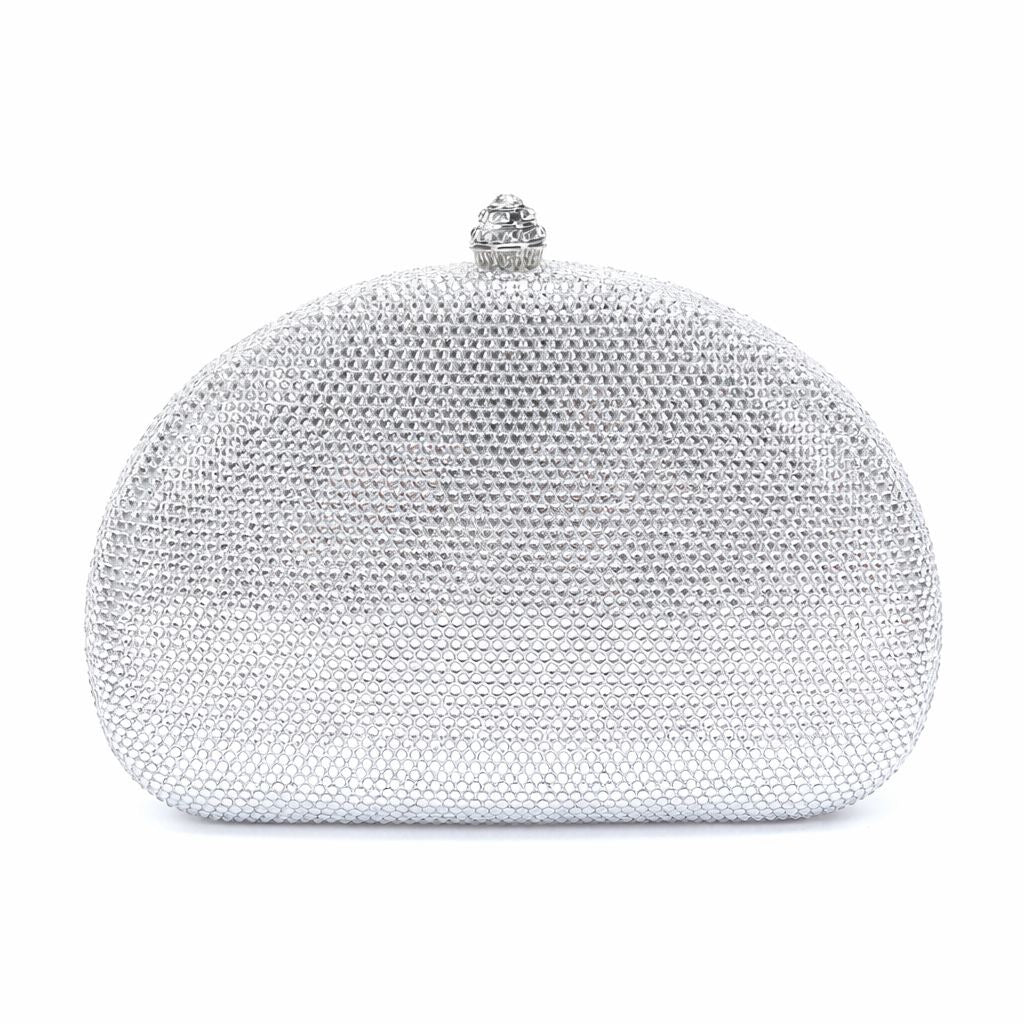 WS Katrina Premium Clutch Bag - Silver