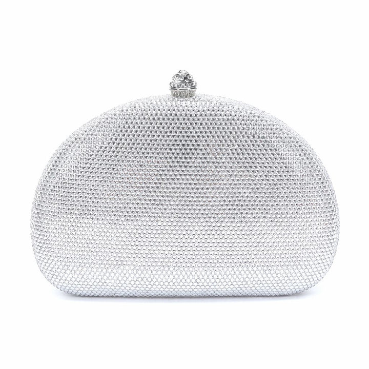 WS Katrina Premium Clutch Bag - Silver