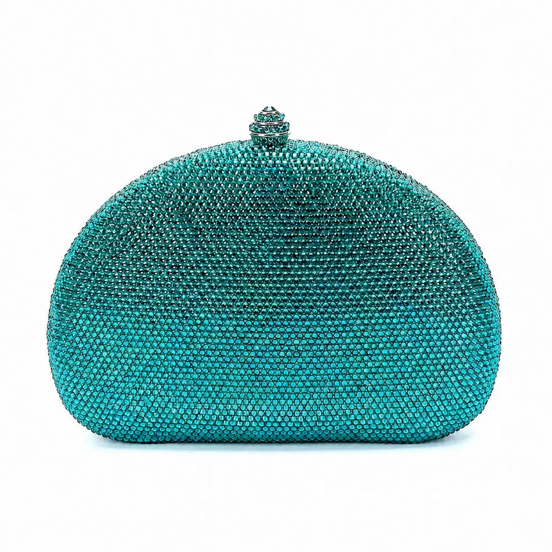 Katrina Premium Clutch Bag in Teal