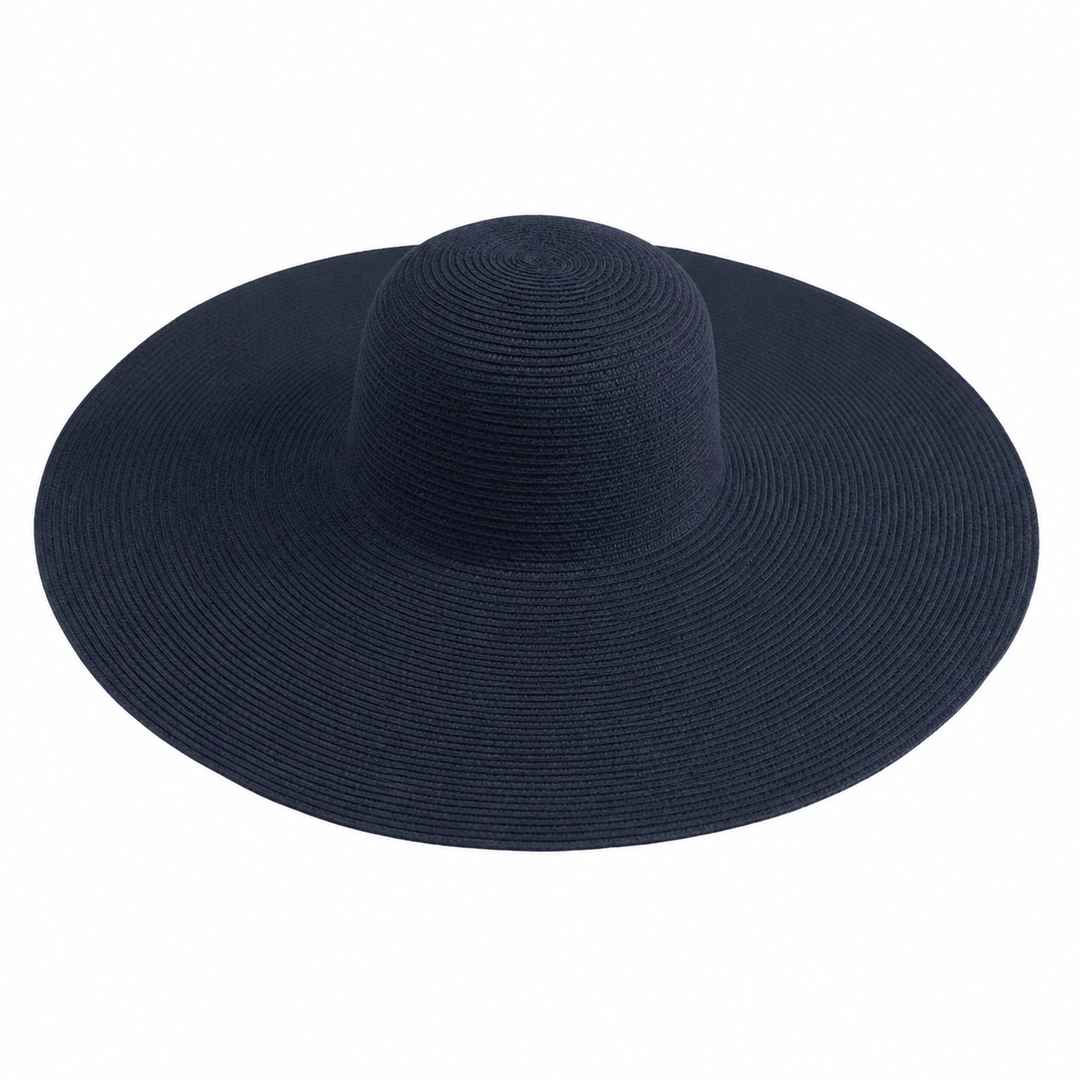 WS Kentucky Ultrawide Brim Hat - Black - Hero