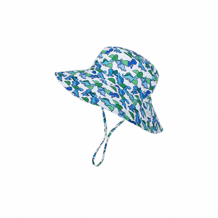 WS Kids Bucket Wide Brim with Toggle - Dinosaur