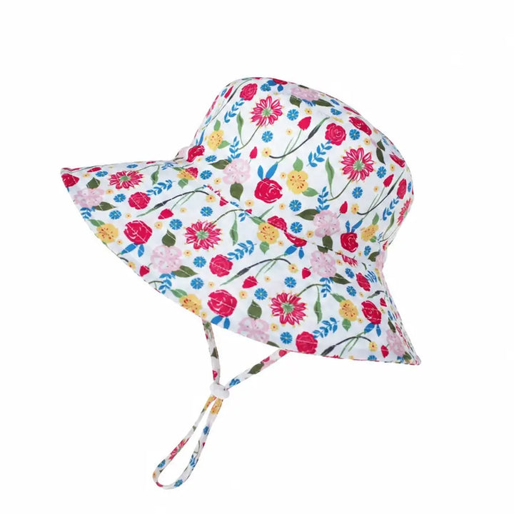 Kids Bucket Wide Brim with Toggle 3-5 yrs Tania Hird Designs