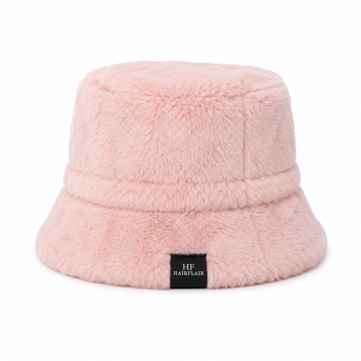 Kids Faux Fur Bucket Hat (1-4 Years)