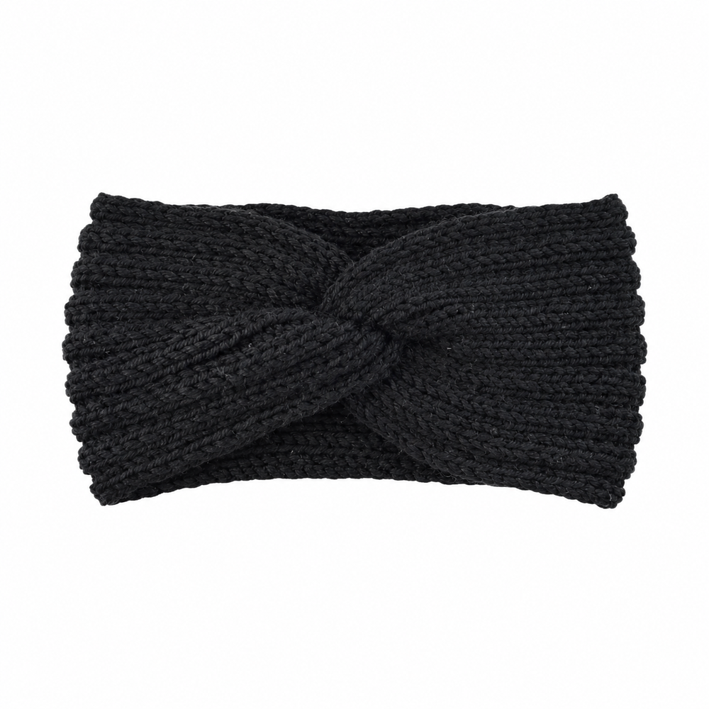 WS Knitknot Headband - Black