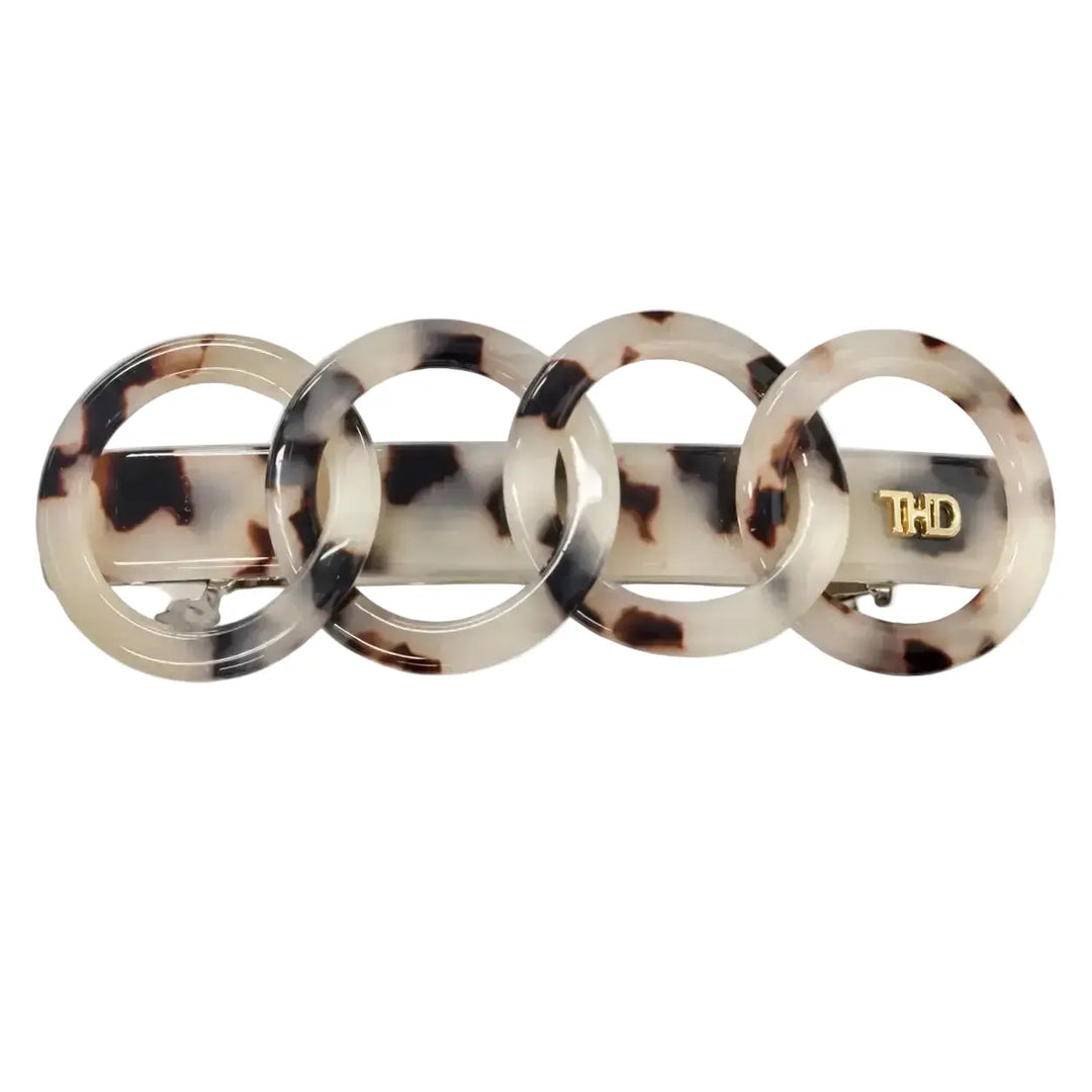 Acetate Rings Barrette Tortoise Tania Hird Designs
