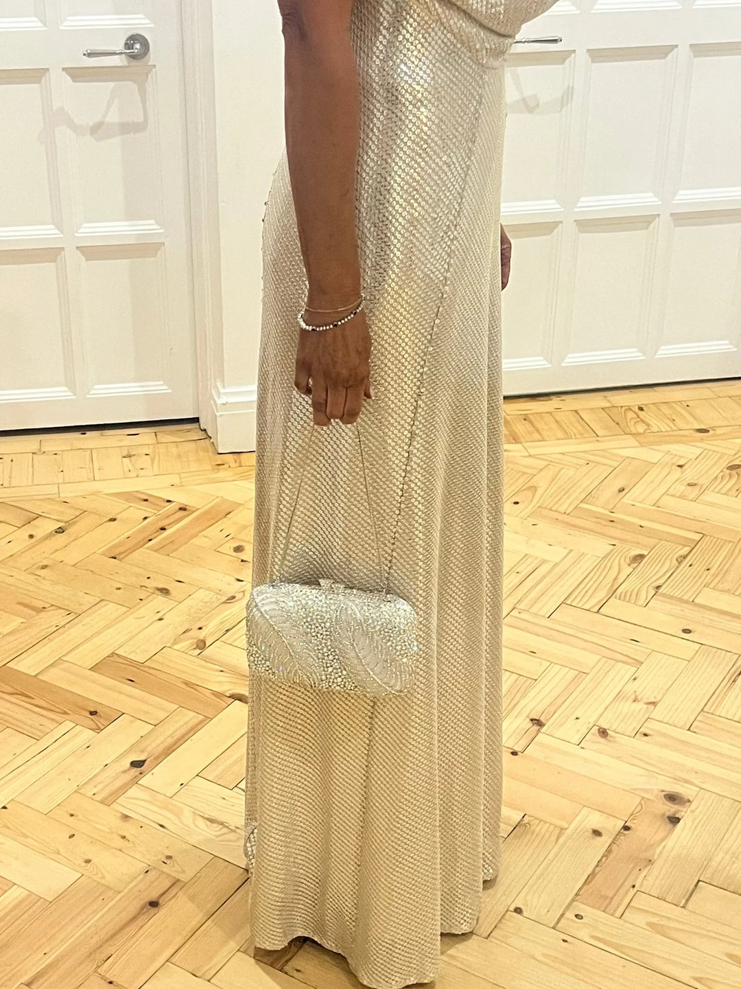 The Monaco Crystal Handcrafted Clutch Bag - image 4
