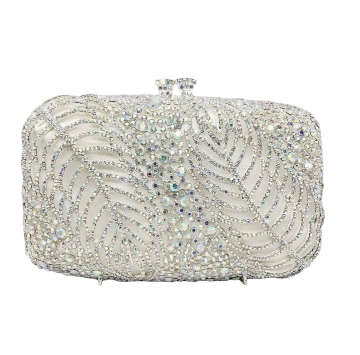 The Monaco Crystal Handcrafted Clutch Bag - image 1