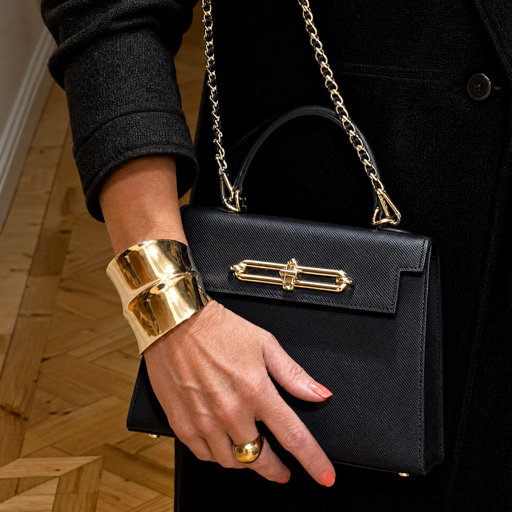 WS Nala Cuff Bracelet in Gold - Gold - Image 1