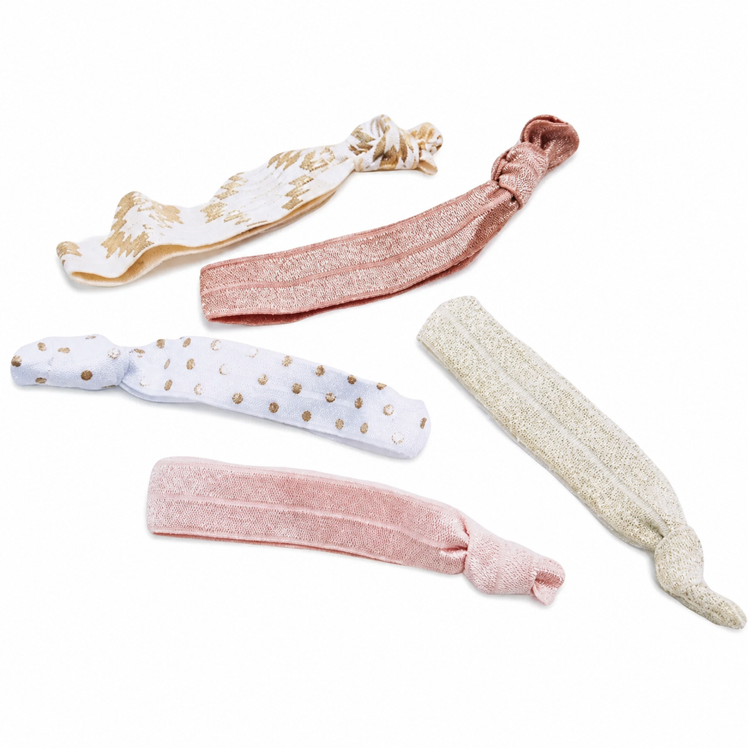 Foil Hair Ties - Nudie - Hero