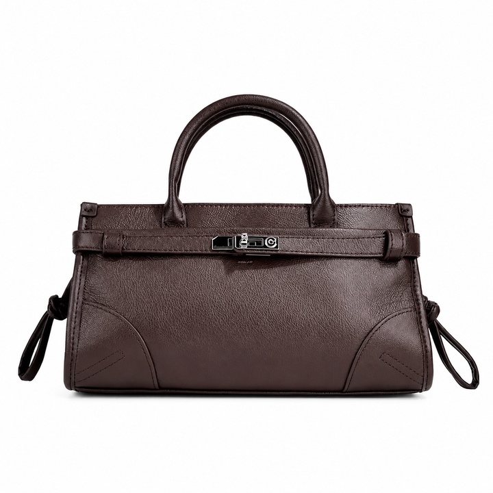 WS Oxford Cowhide Bag - Matte Brown