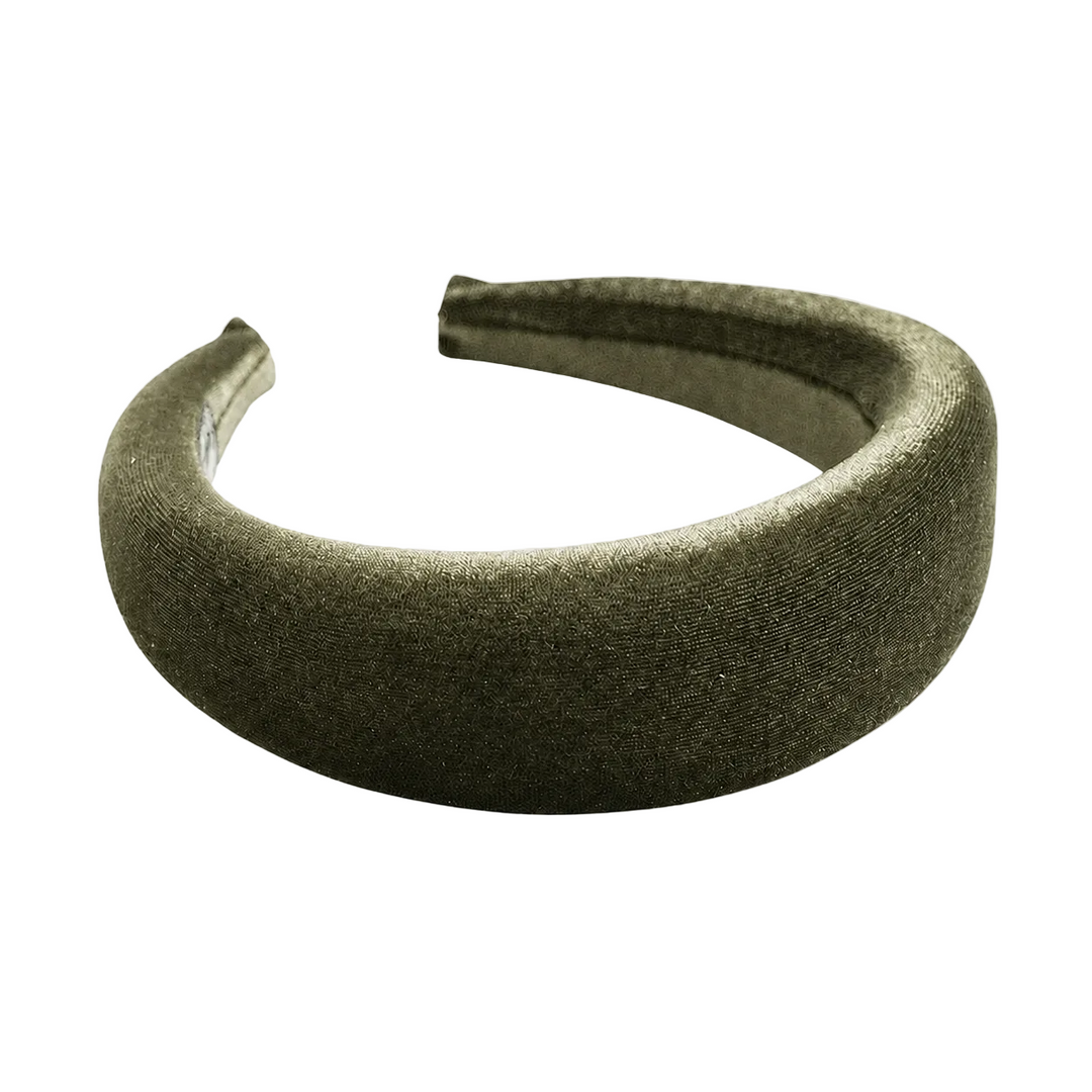 WS Padded Velvet Headband - Sage - Hero