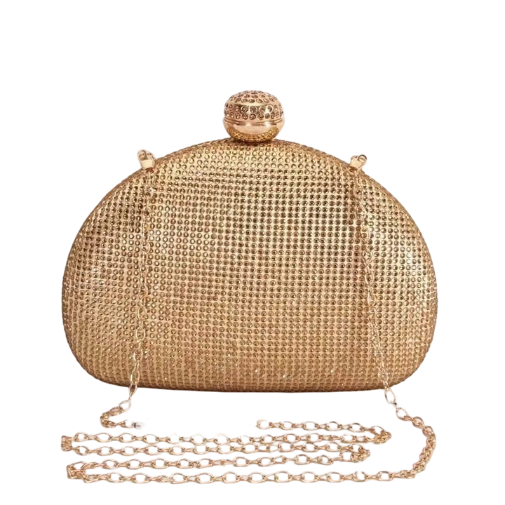 WS Perfume Clutch Bag - Gold