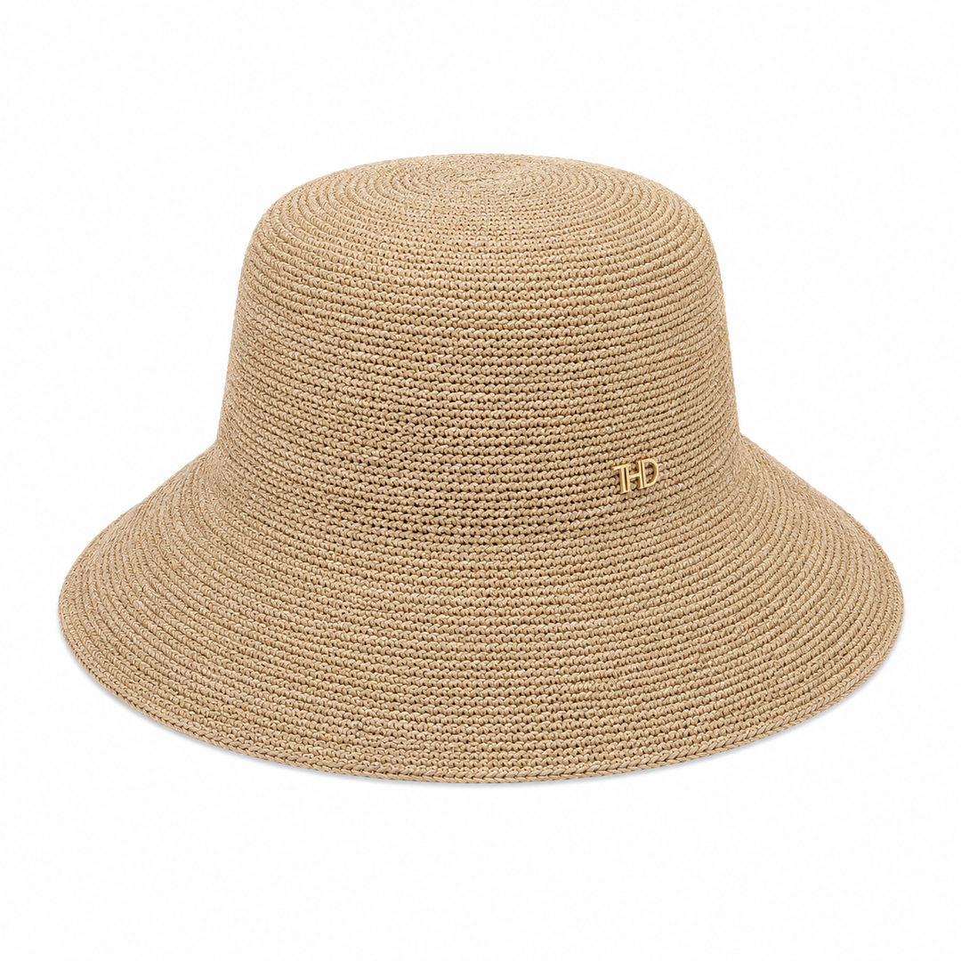 WS Positano Raffia Sun Hat - Natural