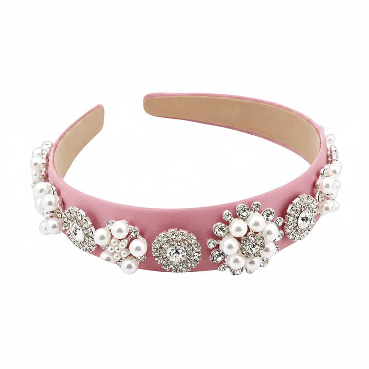 Chanel Pink Deco Statement Headband Tania Hird Designs