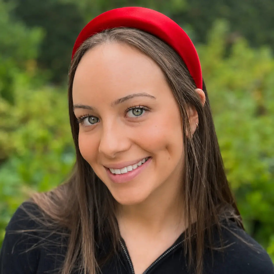 Satin Padded Headband Tania Hird Designs